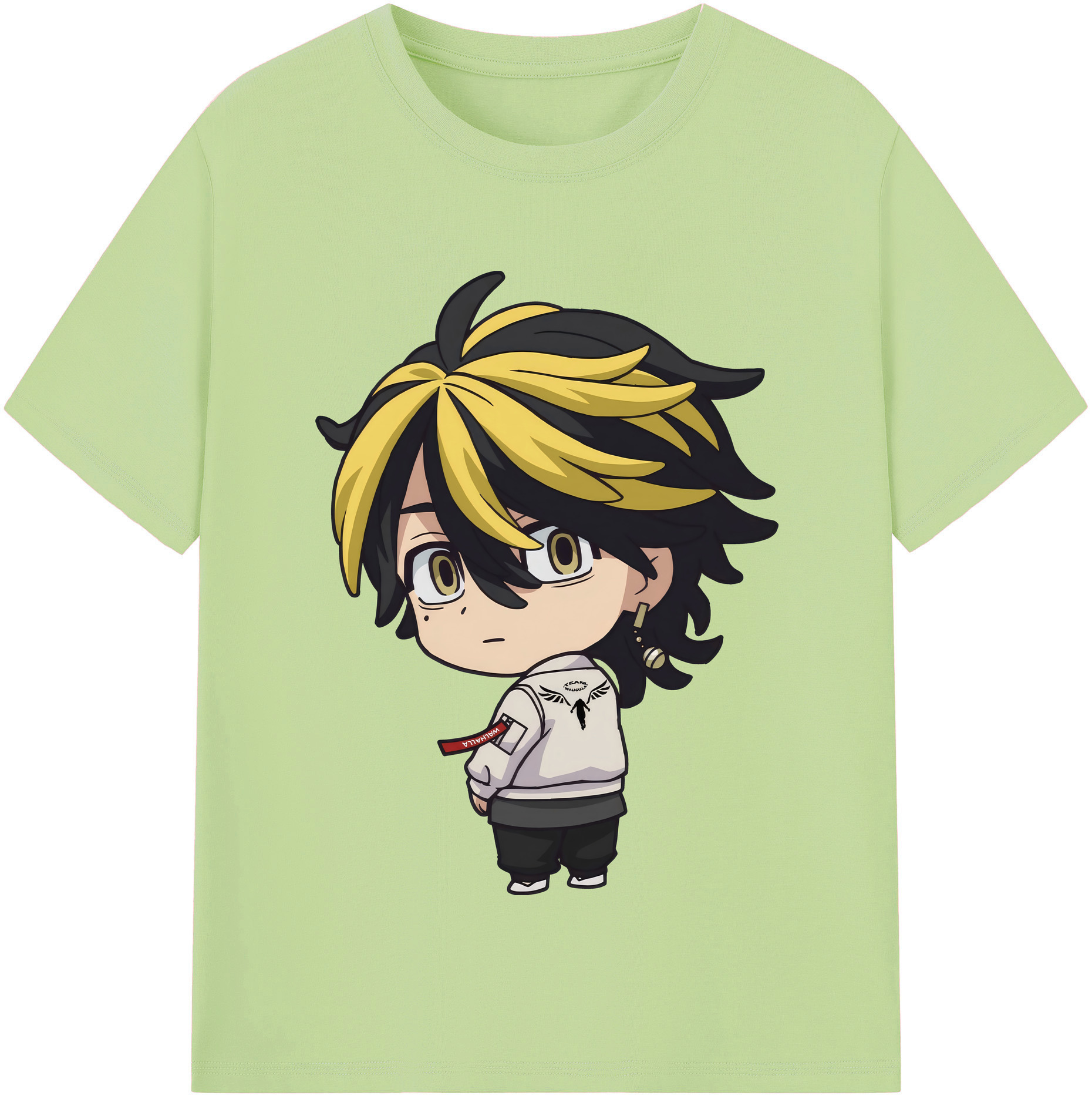 （画像用） 東京リベンジャーズ Tokyo Revengers 綿100％半袖Tシャツ（フロントプリント）